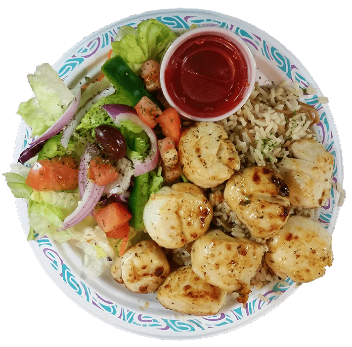 Broiled Scallops