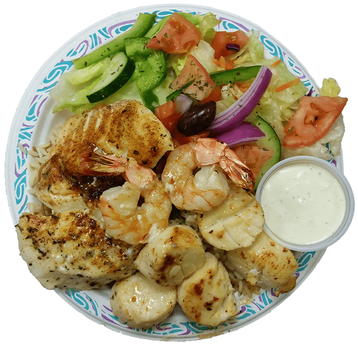 Broiled Seafood