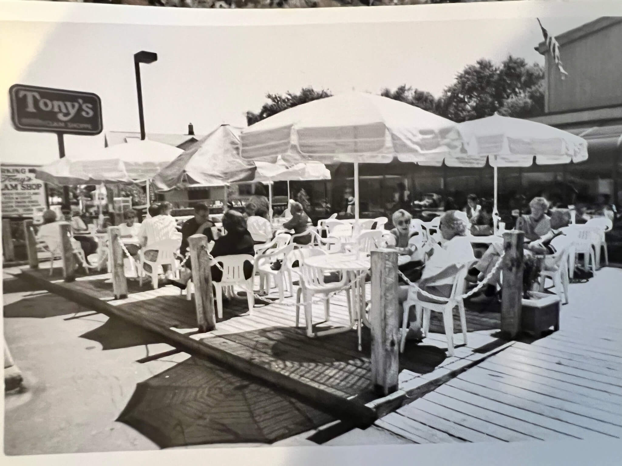 Old front deck